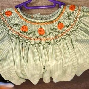 Smocked 18 month dress